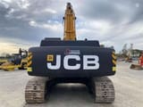 2002 JCB JS 330 LC crawler excavator, rear view