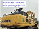 2019 Komatsu PC400-8 crawler excavator rear view