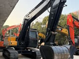 2024 Hyundai R220LC-9S crawler excavator, front three-quarter view