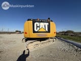 2017 Caterpillar 326 HDHW crawler excavator, rear view