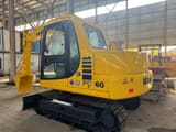 2018 Komatsu PC60-7 mini excavator, side view