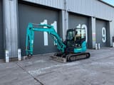 2021 Kobelco SK45SRX-6E mini excavator, side view