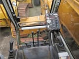 1994 JCB JS450 crawler excavator interior view