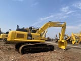 2019 Komatsu PC350 crawler excavator side view