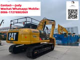 Pelle sur chenilles Caterpillar 320D 2018 vue arrière
