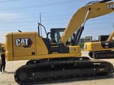 2021 Caterpillar 330GC crawler excavator, side profile view