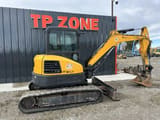2015 Bobcat E50 mini excavator, side view