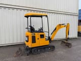 2022 JCB 16C-1 mini excavator, side view