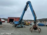 2006 Terex Fuchs MHL350 wheel excavator, side view