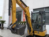 2026 XCMG SY35U mini excavator, front three-quarter view