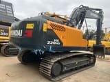 2025 Hyundai HX220HD crawler excavator rear three-quarter view