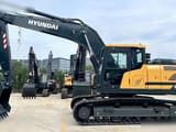 2026 Hyundai HX220L crawler excavator side view