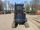 2023 Doosan DX35Z-7 mini excavator, rear view