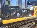 2023 Caterpillar 320DL paletli ekskavatör kabin ve palet görünümü