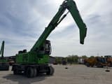 2016 Sennebogen 730E wheel excavator, side profile view