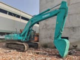 2018 Kobelco SK350LC-8 crawler excavator, side view