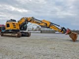 2020 Liebherr R926 Compact crawler excavator, side profile view