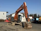 2021 Hitachi ZX210LC-6 crawler excavator, front three-quarter view