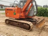 2017 Hitachi EX60-5 mini excavator, side view