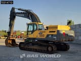 2013 Volvo EC380DL crawler excavator, side profile view