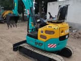 2020 Kubota U17 mini excavator, rear three-quarter view