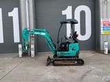 2021 Kobelco SK17SR mini excavator side view