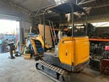 2020 Bobcat E17 mini excavator, rear three-quarter view