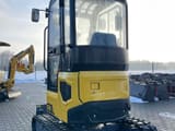 2024 NEX N18 mini excavator, rear three-quarter view