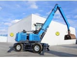 2016 Fuchs MHL350 material handler, side view