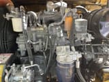 2022 Sany 75 Mini Excavator engine compartment view