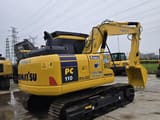 2023 Komatsu PC110 crawler excavator, rear three-quarter view