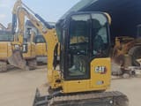 2020 Caterpillar 302CR mini excavator, side profile view