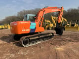 2019 Hitachi EX120 crawler excavator, rear three-quarter view