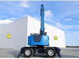 2016 Fuchs MHL350 material handler, rear view