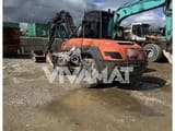 2018 Mecalac 12MTX wheel excavator, side view