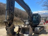 2018 Doosan DX235 LC 5 crawler excavator, front three-quarter view