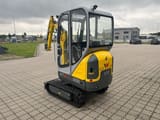 2023 Wacker Neuson ET16 mini excavator, rear three-quarter view