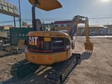2022 Caterpillar 303CR mini excavator rear view
