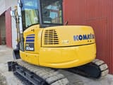 2021 Komatsu PC80MR-5 mini excavator rear three-quarter view