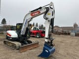 2024 Bobcat E 88 R2 mini excavator, side view