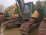 2016 Volvo EC380DL crawler excavator, front three-quarter view