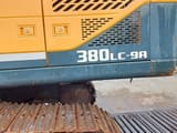 2013 Hyundai R380LC-9A crawler excavator side panel detail