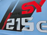 2025 Sany SY215E crawler excavator model decal detail