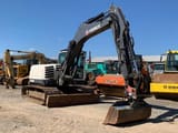 2016 Terex TC 125 crawler excavator, front three-quarter view