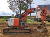 2007 Hitachi Zaxis 135 US crawler excavator side view