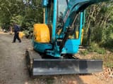 2023 Kubota U35 mini excavator, front three-quarter view