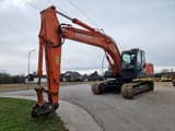 2008 Hitachi ZX210-3 crawler excavator, side view