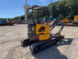 2021 Kato HD33V5 mini excavator, rear three-quarter view