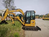 2026 Caterpillar 302CR mini excavator, side view