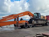 2023 Hitachi Zaxis 350 LCH crawler excavator side view